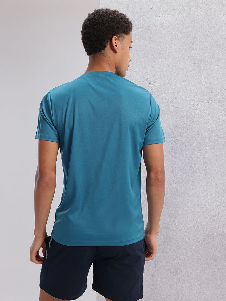 HRX by Hrithik Roshan Twin Collection Typography Printed Training  T-shirt