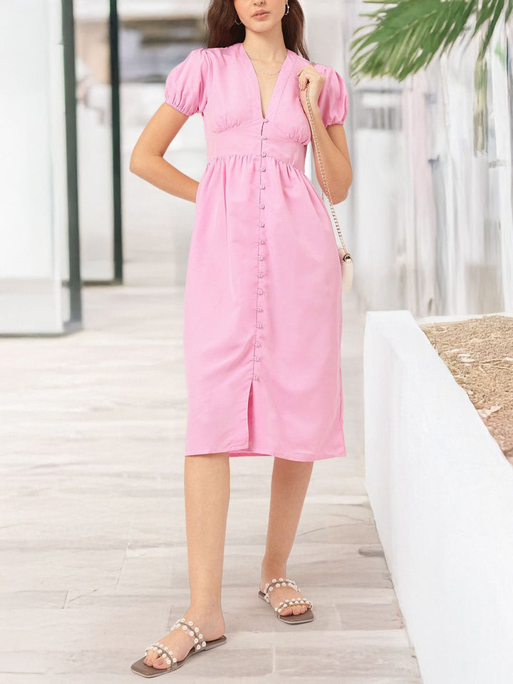 DressBerry Eclectic Essence Midi Empire Dress
