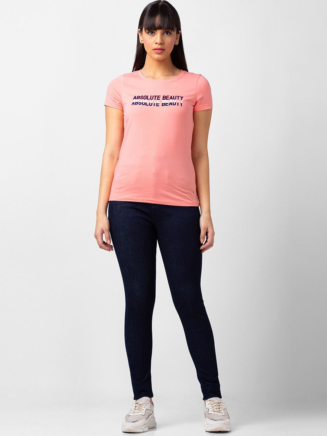 SPYKAR Women Cotton Skinny Fit Mid-Rise Jeans