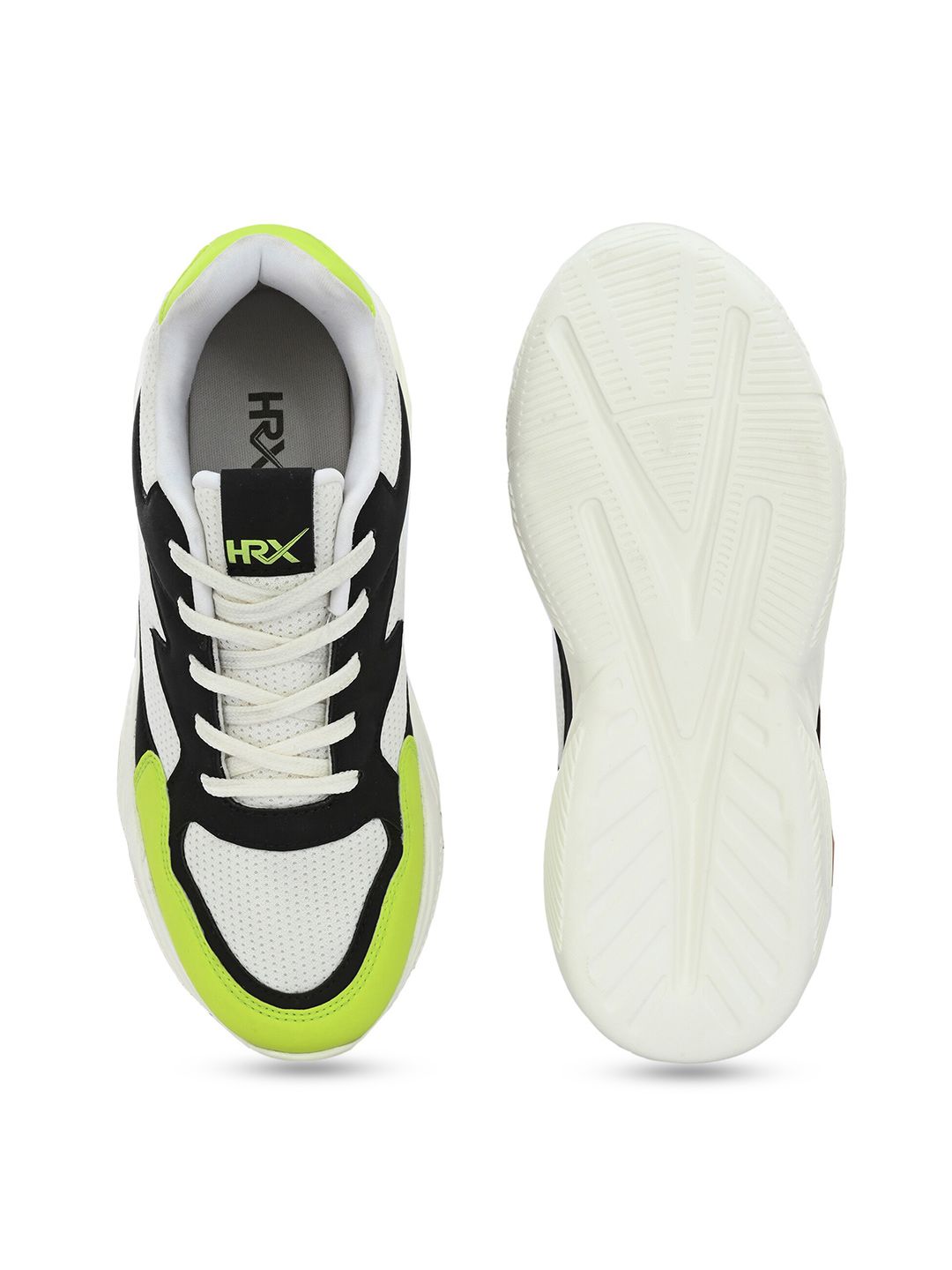 HRX by Hrithik Roshan Women White Mesh Running Sports Shoes