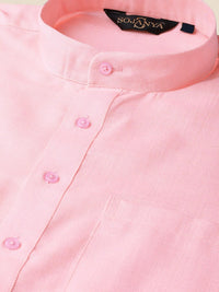 SOJANYA Mandarin Collar Straight Kurta