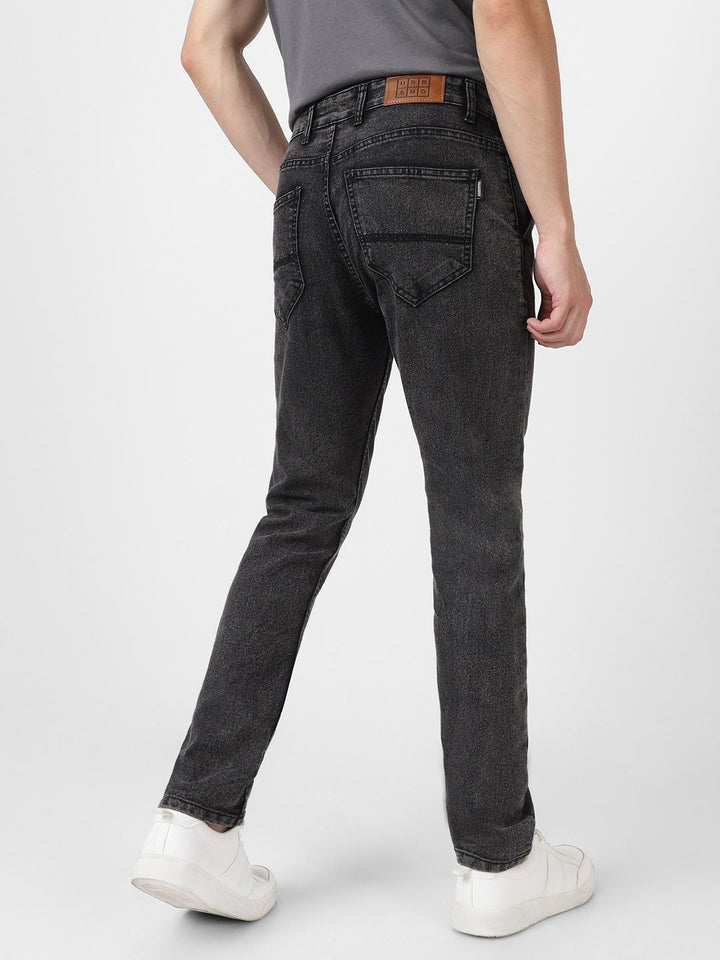Urbano Fashion Men Slim Fit Heavy Fade Stretchable Cotton Jeans