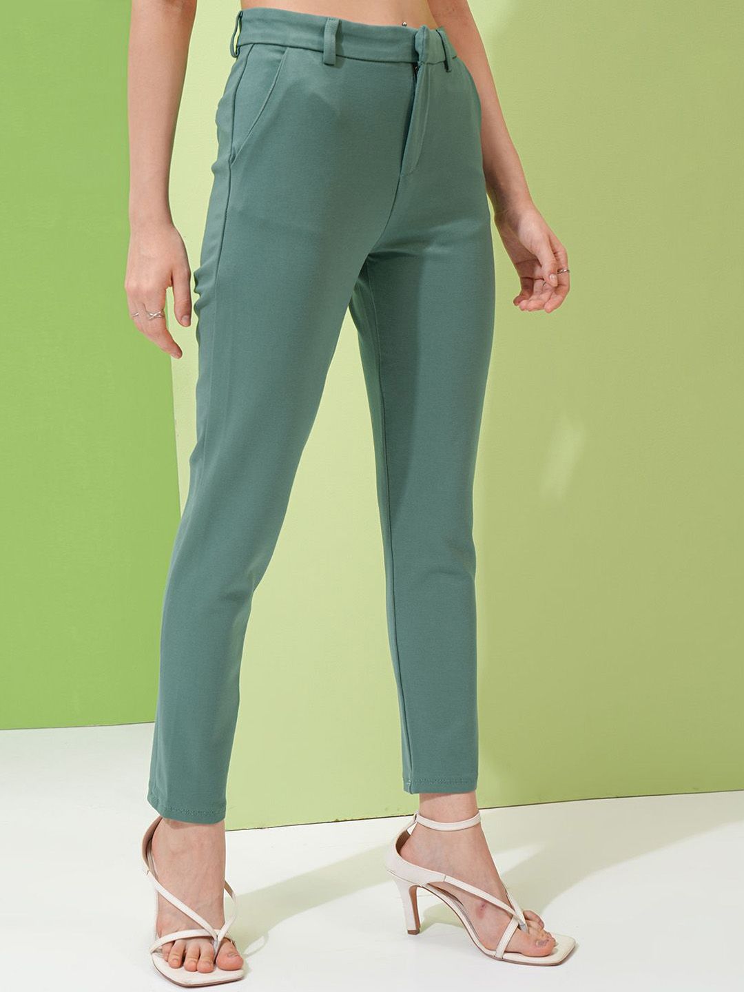 CHIC BY TOKYO TALKIES Women Slim Fit Trousers