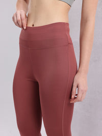 HRX by Hrithik Roshan Women Ruched Cropped Yoga Tights With Tie-Ups