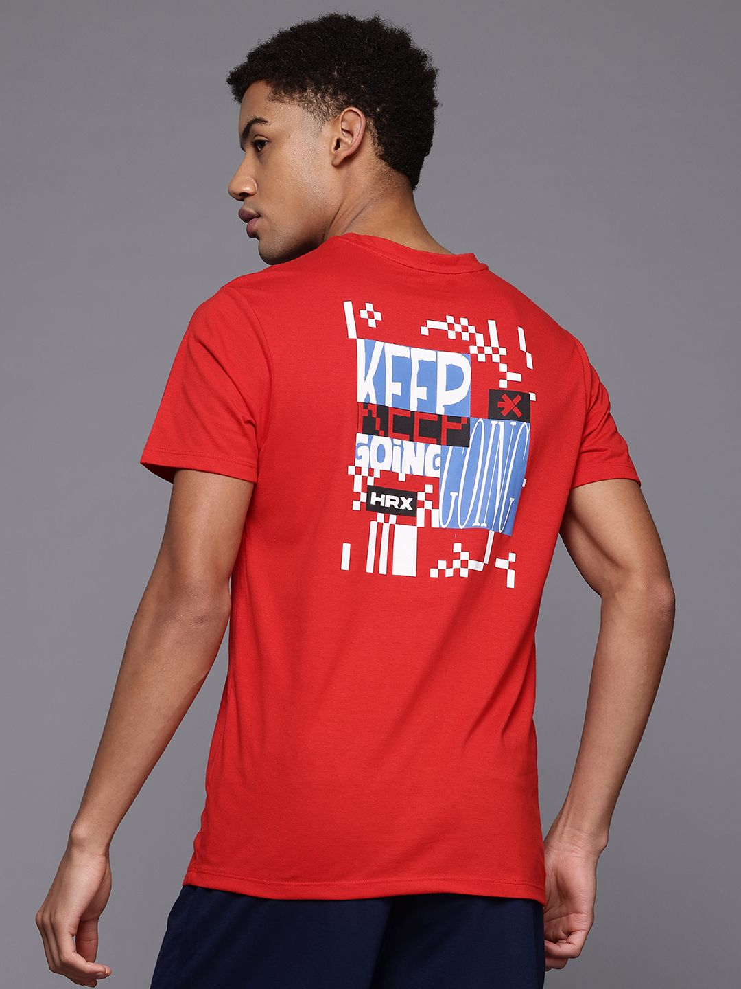 HRX by Hrithik Roshan Typography Print Lifestyle T-shirt