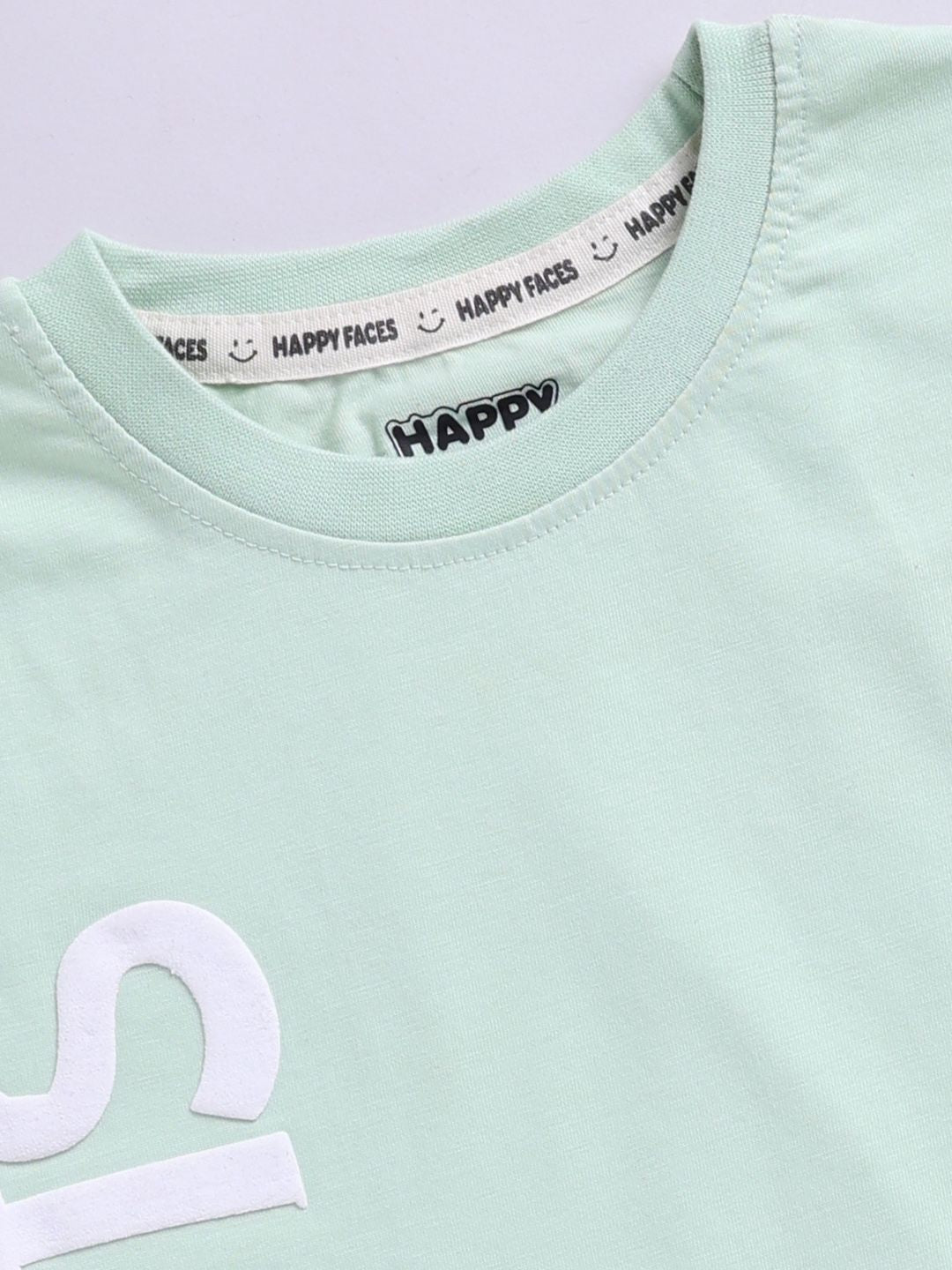 Happy Faces Boys Peanuts Printed Pure Cotton T-shirt