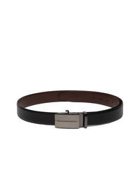 Teakwood Leathers Men Leather Reversible Formal Belt
