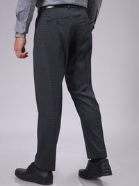 The Indian Garage Co. X Luxe Men Checked Formal Trousers