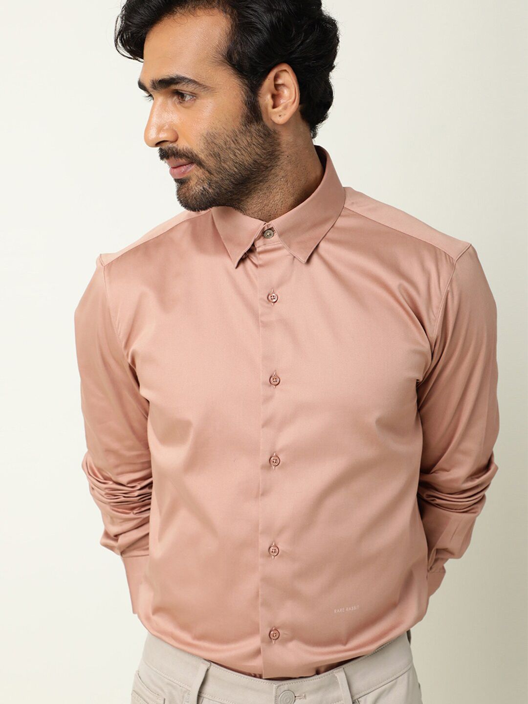 RARE RABBIT Men Como Slim Fit Shirt