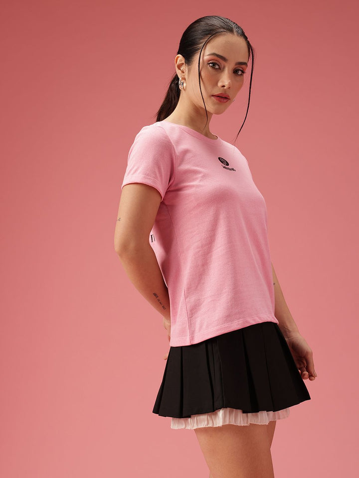 DressBerry Typography Printed T-shirt
