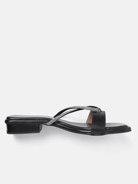 Lino Perros Embellished Open Toe Flats
