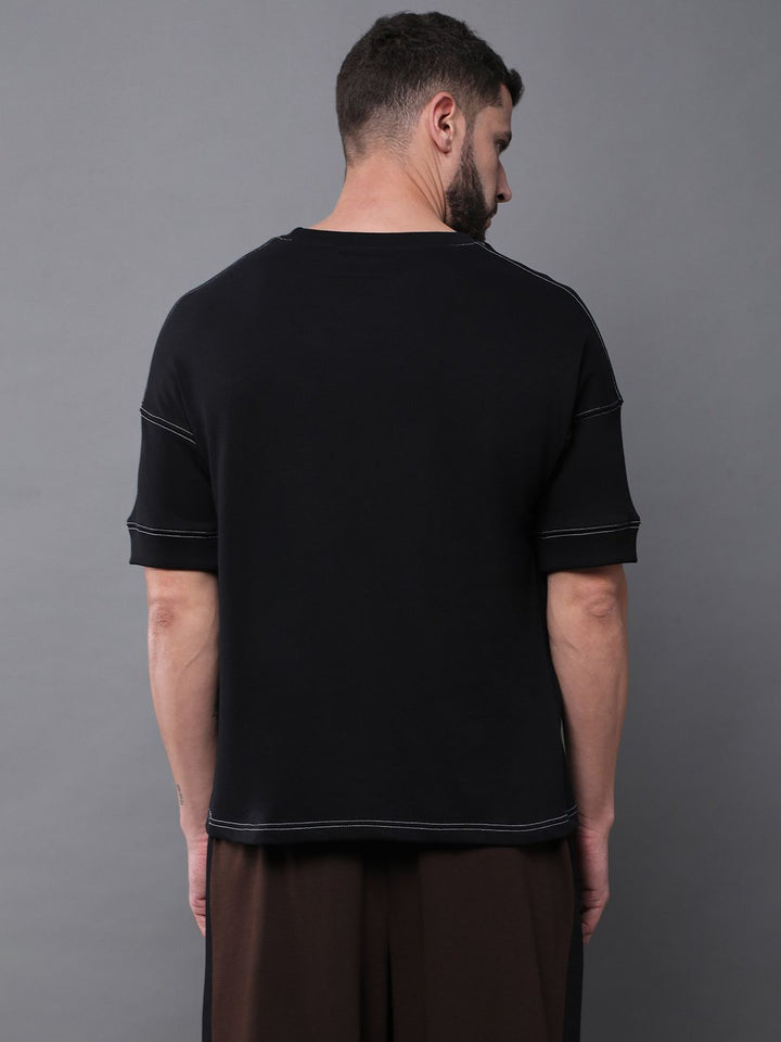 Difference of Opinion Men Oversized Drop Shoulder Ultra Soft Drapey Cotton T-Shirt