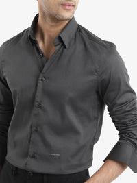 RARE RABBIT Men Holand Slim Fit Cotton Shirt
