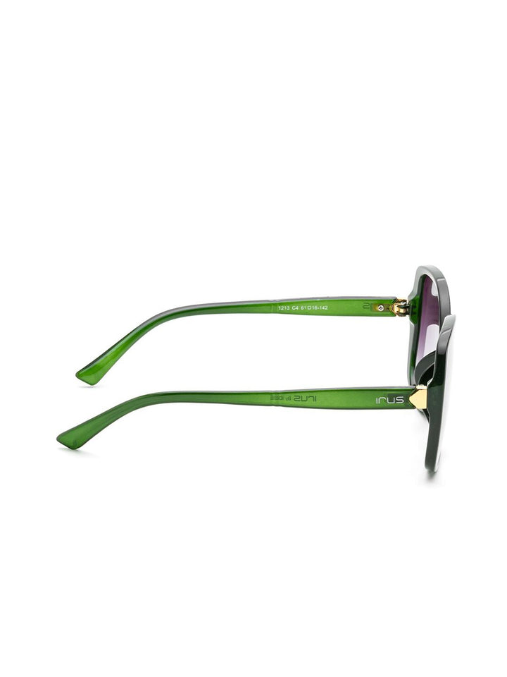 IRUS by IDEE Women Square Sunglasses with UV Protected Lens IRS1213C4SG