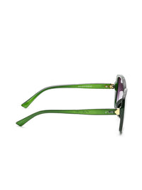 IRUS by IDEE Women Square Sunglasses with UV Protected Lens IRS1213C4SG