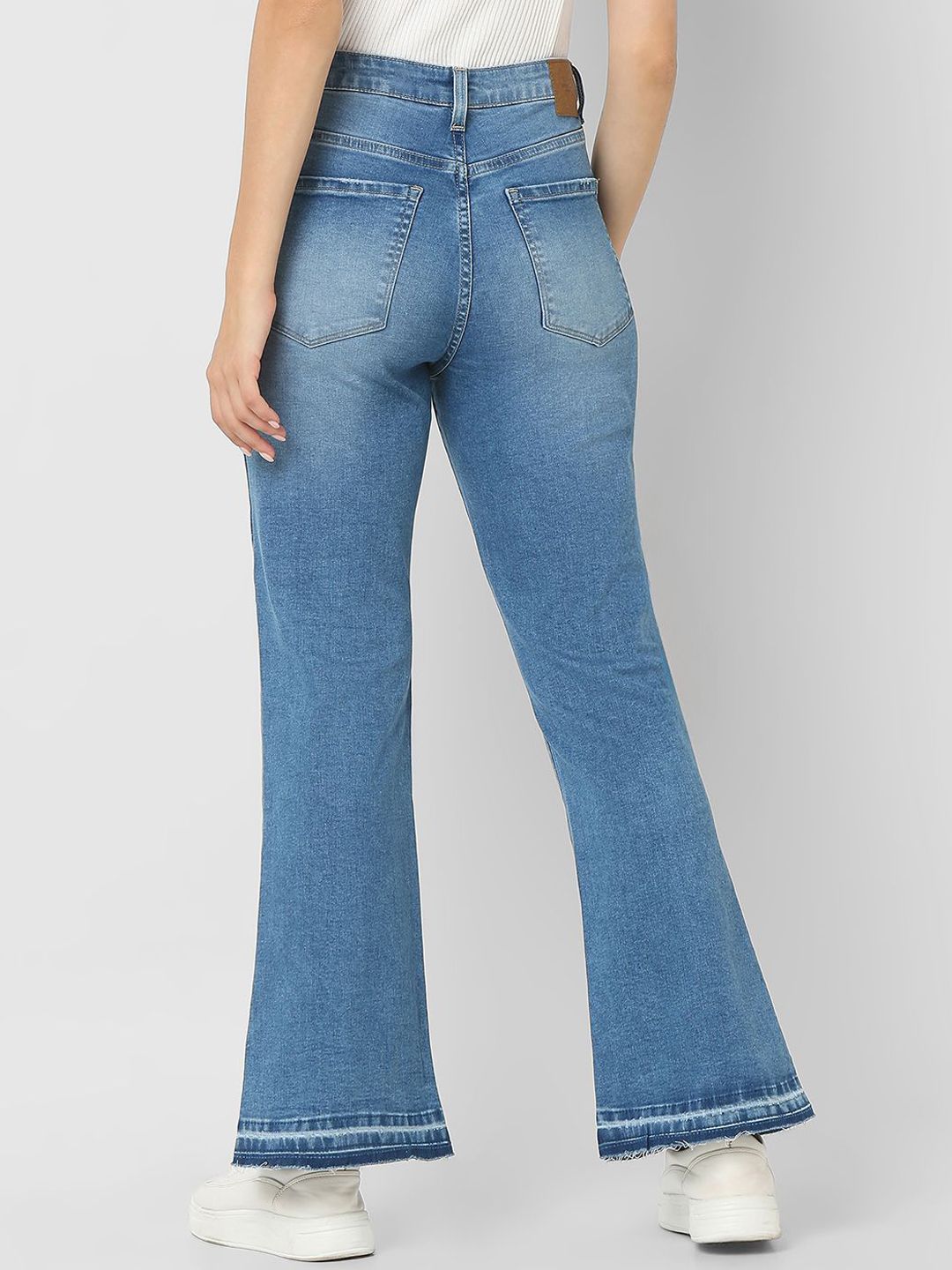 SPYKAR Women Bootcut High-Rise Light Fade Stretchable Jeans