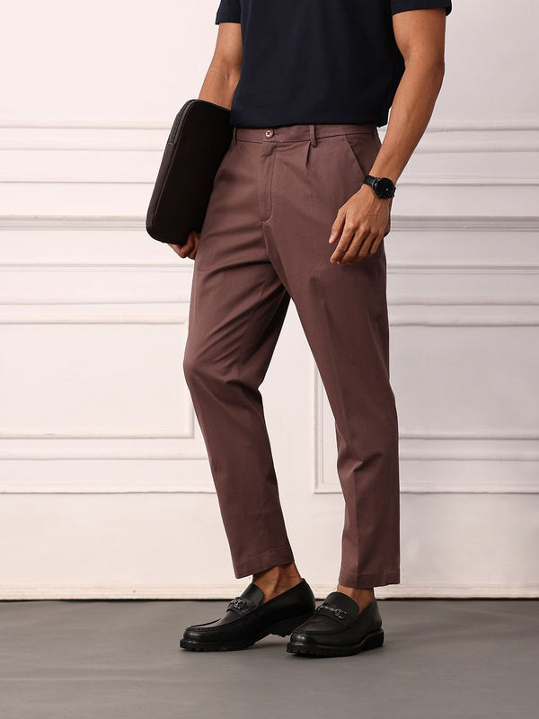 Mr Bowerbird Men Industry Mid-Rise Liberal Fit Chinos