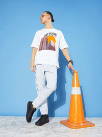 DILLINGER Printed Cotton Oversized T-shirt