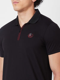 SPYKAR Polo Collar Slim Fit T-shirt