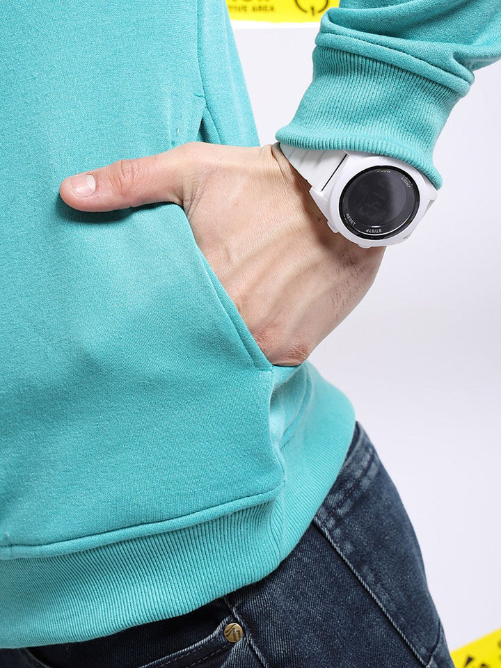 The Indian Garage Co Graphic Printed Hooded Pullover Sweatshirt