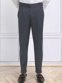Seluar Gurkha Formal Fit Slim Fit Biru Muda Lelaki