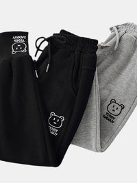 YK Girls Smart Slim Fit Joggers Trousers