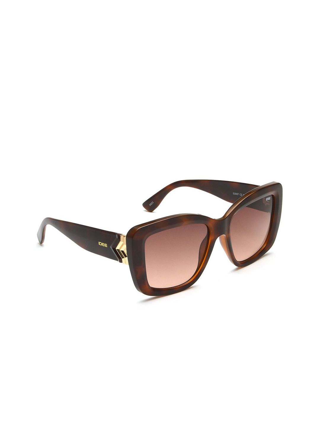 IDEE Women Square Sunglasses with UV Protected Lens IDS3087C2SG