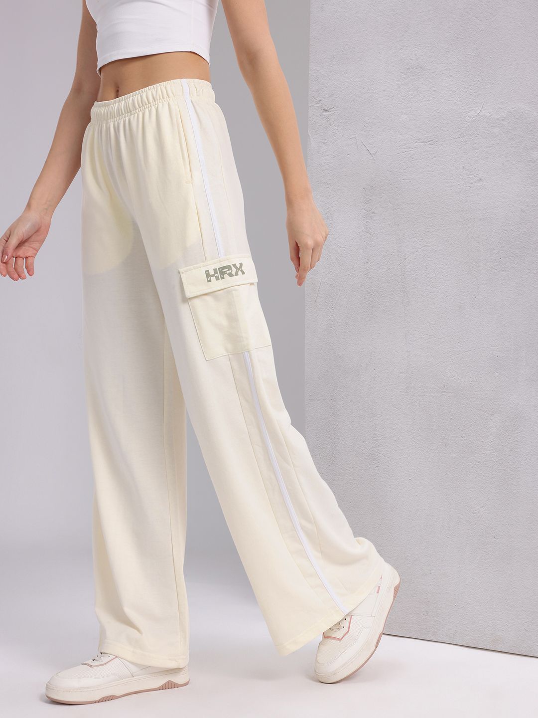 HRX by Hrithik Roshan  Women Lifestyle Cargo Track Pants