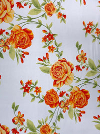 BOMBAY DYEING Cardinal Blue Floral Printed Cotton 120 TC Queen Bedsheet Set 2.54 x 2.24m