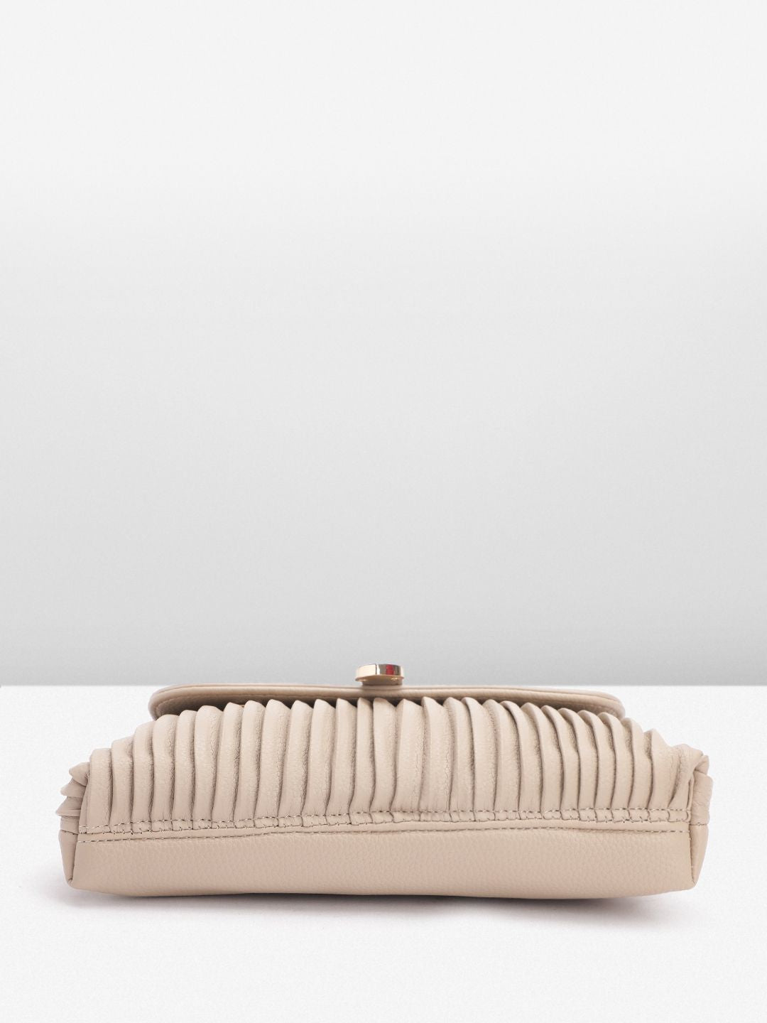 DressBerry Structured Pleated Sling Bag