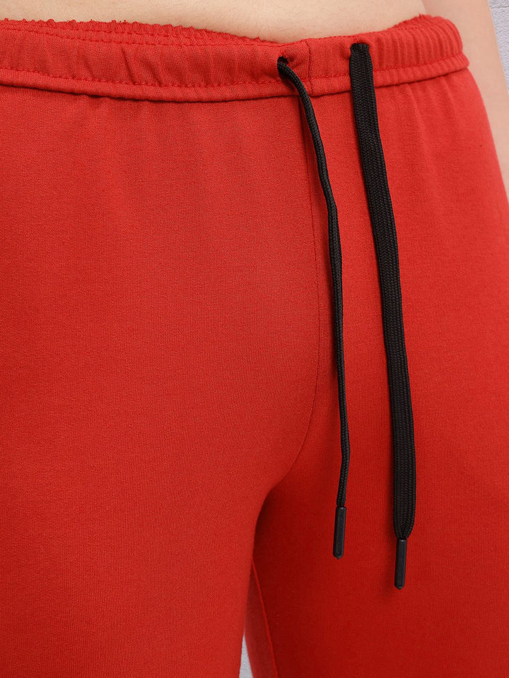 HRX by Hrithik Roshan Women Contrast Stitch Lifestyle Track Pants