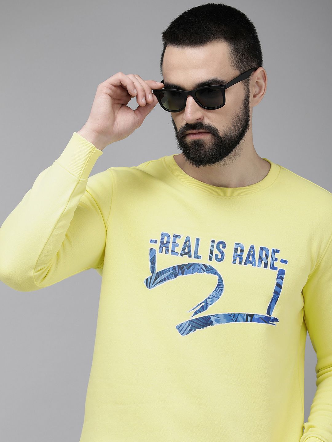 SPYKAR Typography Printed Pullover Sweatshirt