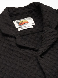 The Indian Garage Co Self Design Opaque Relaxed Fit Casual Shirt