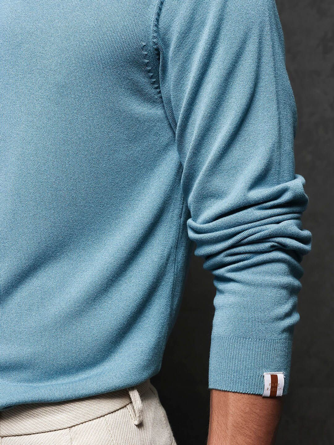 RARE RABBIT Men Alfo 1 High Neck Sweater