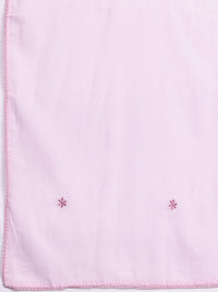Indo Era Ethnic Motifs Embroidered Pure Cotton Kurta with Trousers & Dupatta