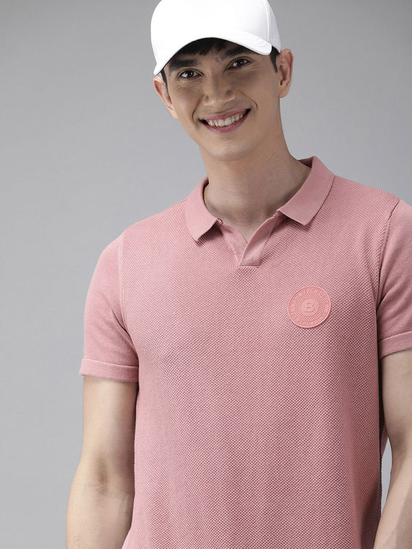 T-shirt Kapas Kolar Pink Pink Pink House Bear House