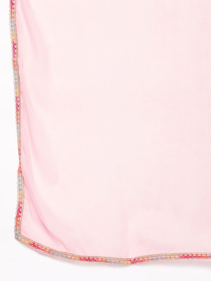 House of Pataudi Jashn Empire Gotta Patti Kurta with Salwar & Dupatta