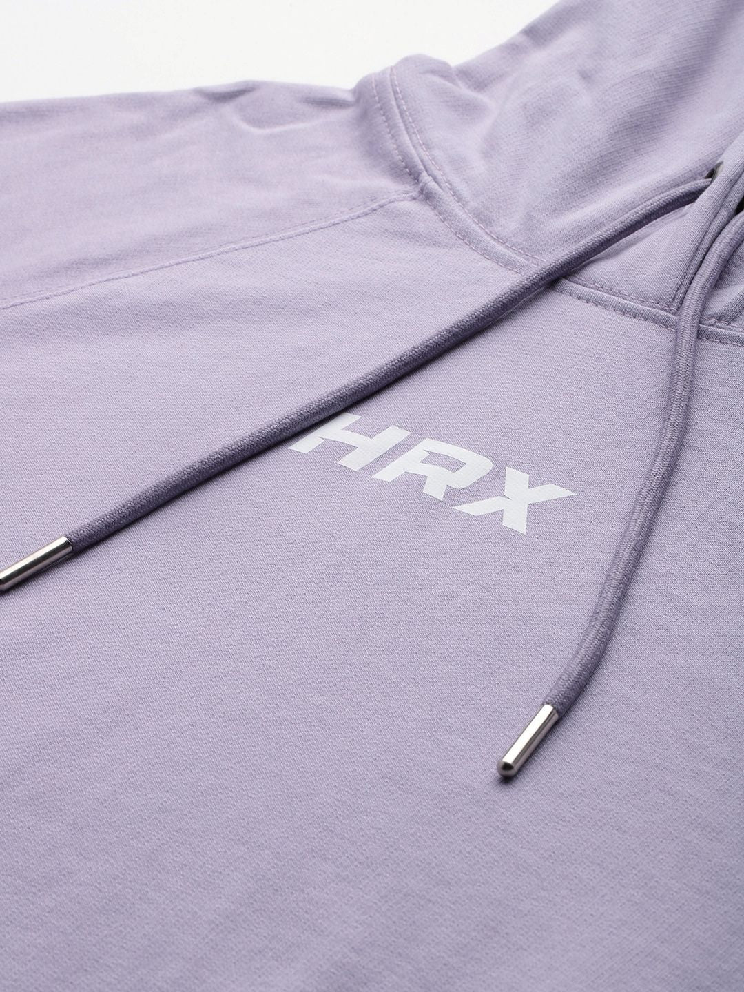 HRX by Hrithik Roshan Brand Logo Printed Hooded Sweatshirt