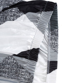 Cortina Black & Grey Printed 2 Seater Sofa Cover