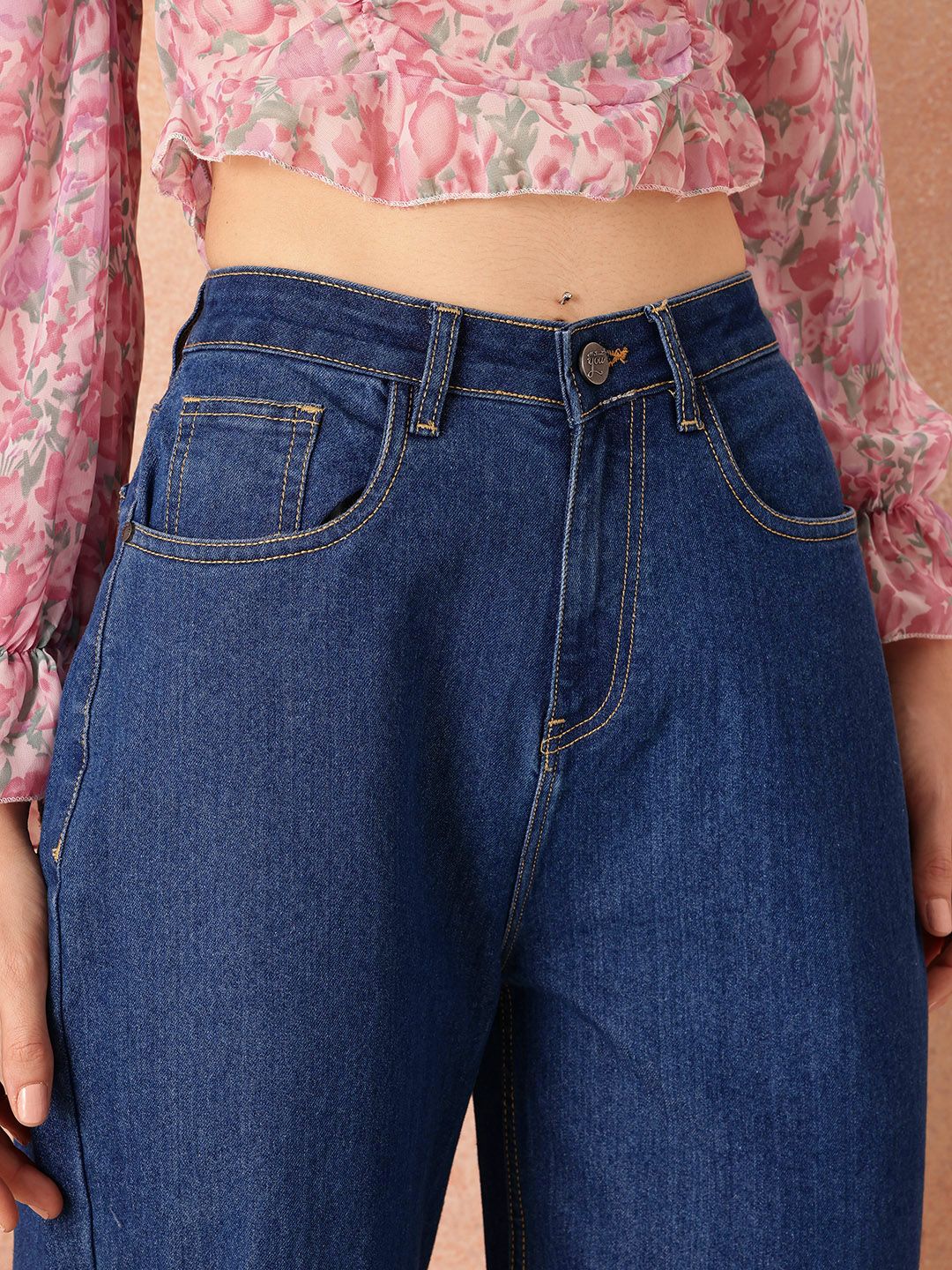 all about you Women Slouchy Fit Cropped Jeans