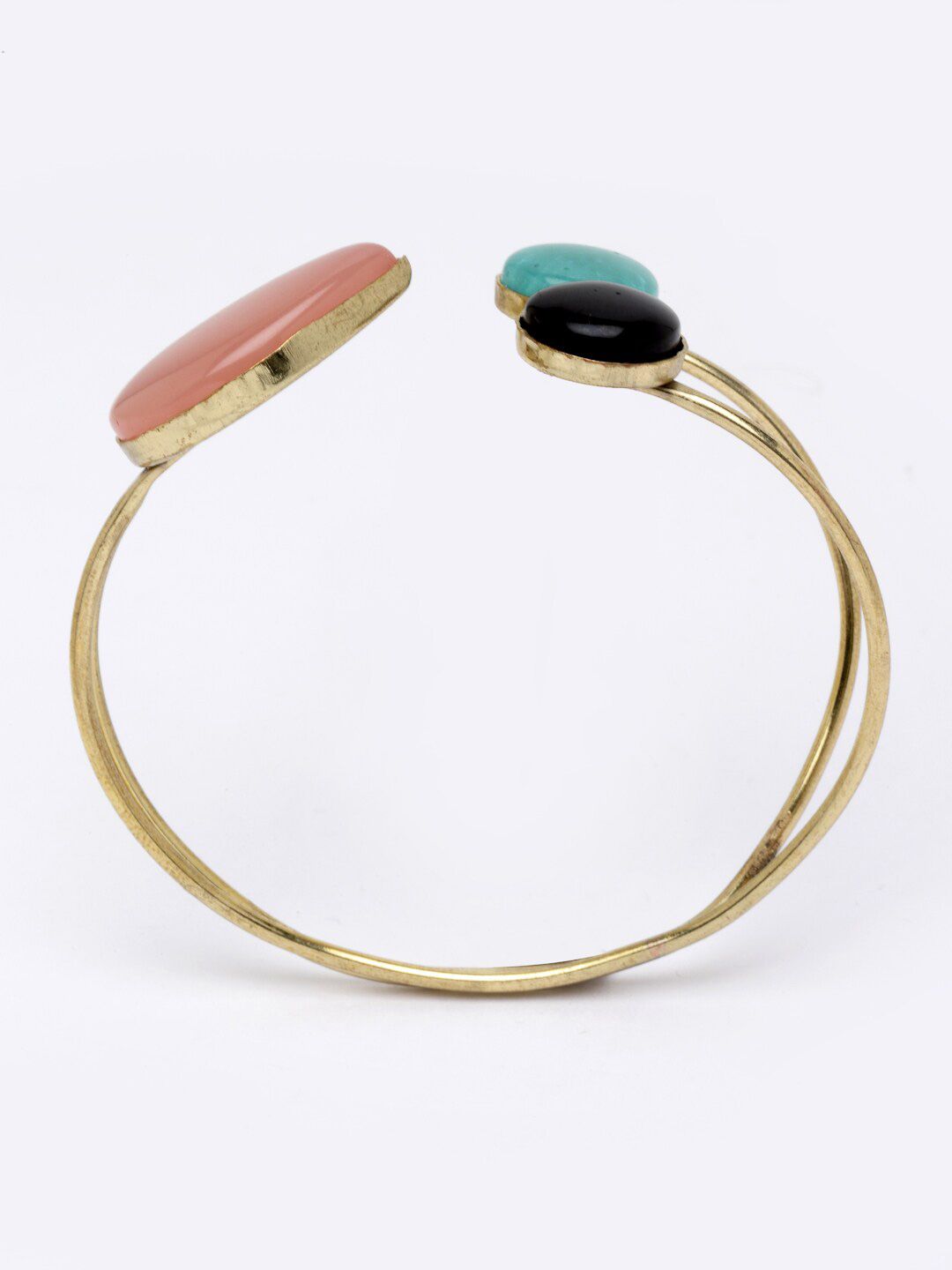 PANASH Gold-Plated Cuff Bracelet