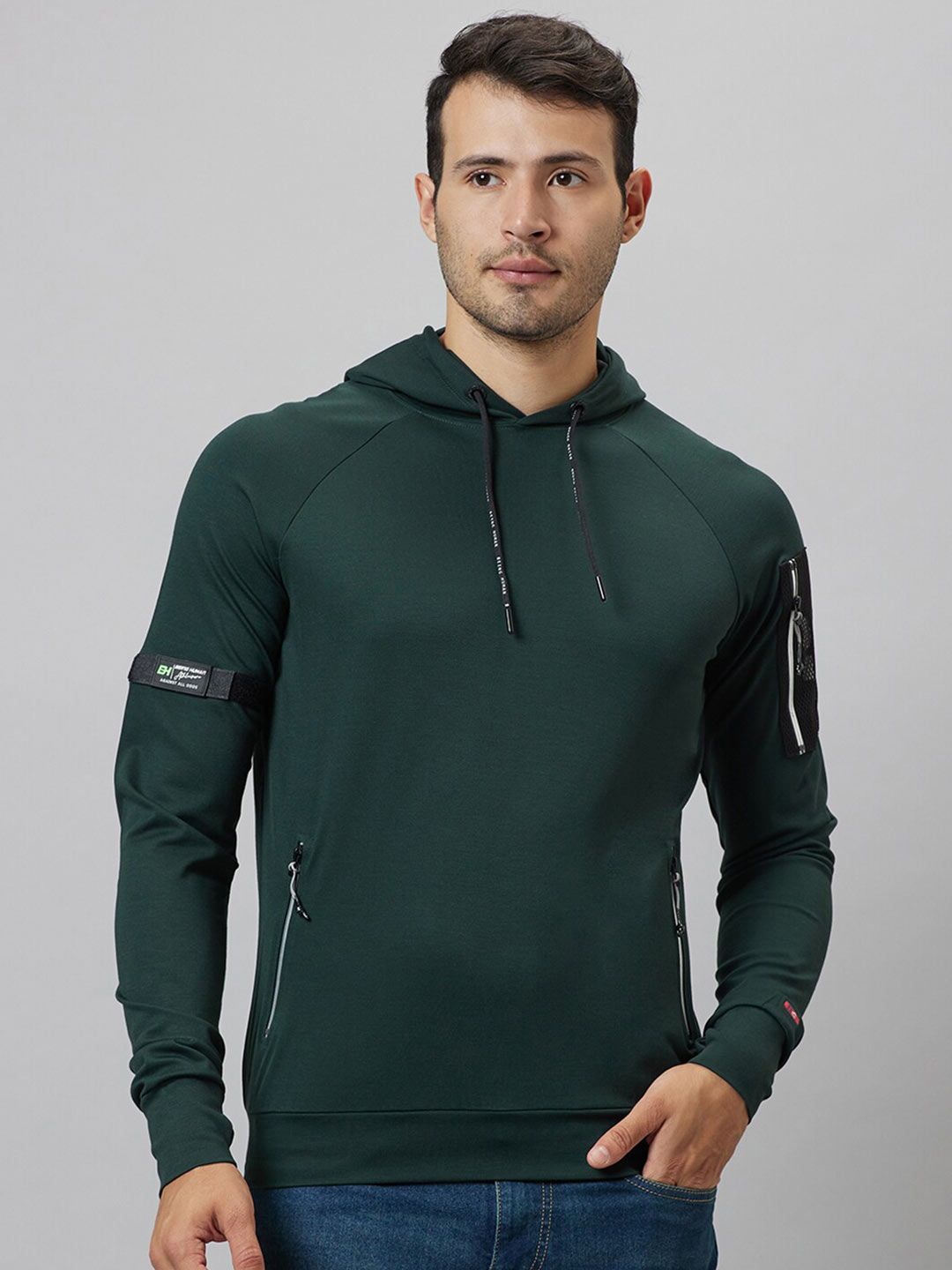 Being Human Long Sleeves Hooded Pullover