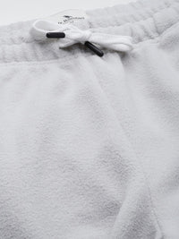 Mr Bowerbird Men Grey Melange Pile Fleece Joggers