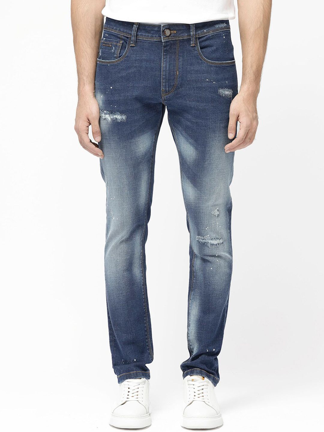 RARE RABBIT Men Xian Slim Fit Cotton Jeans