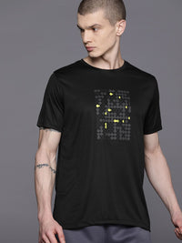 HRX by Hrithik Roshan Men Printed Rapid-Dry Training T-shirt