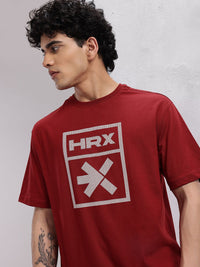 HRX by Hrithik Roshan Men Brand Logo Printed Training T-shirt