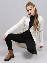 Monte Carlo Self-Striped Longline Cardigan