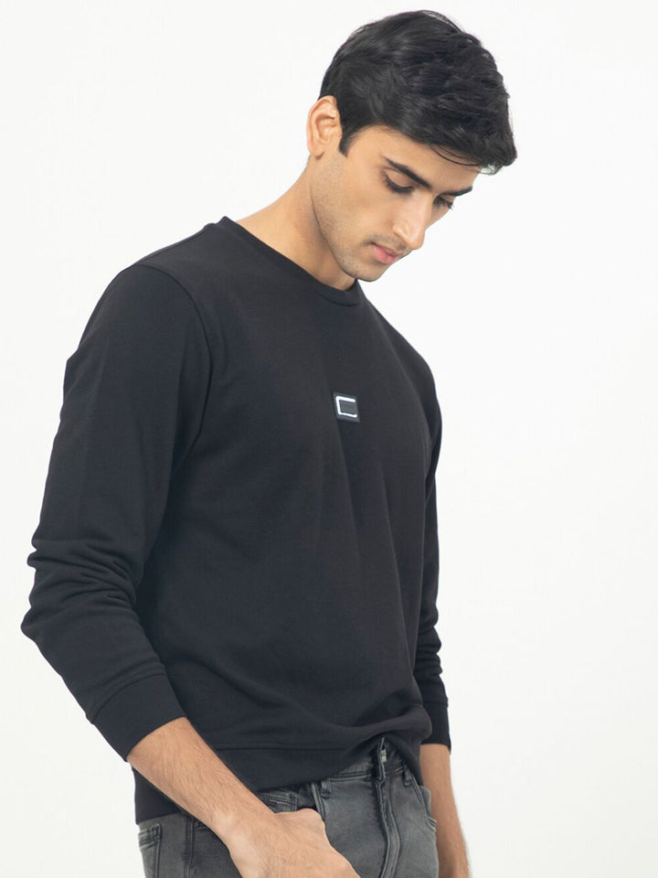 RARE RABBIT Men Glitch Sweatshirt
