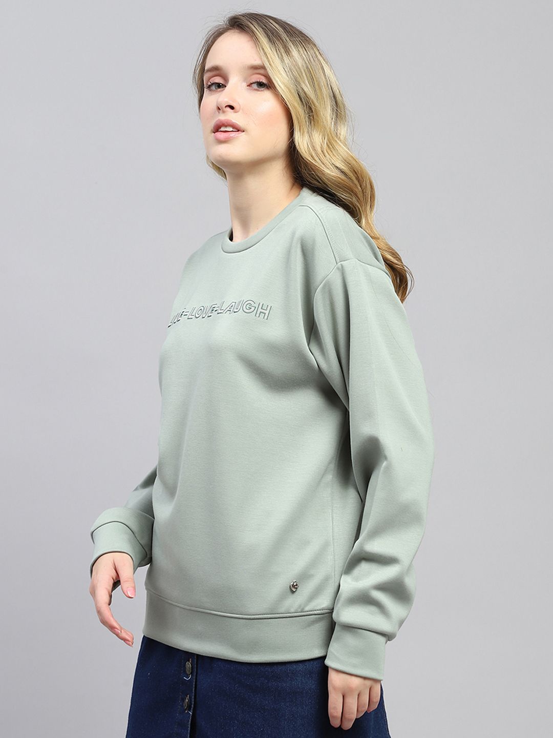 Monte Carlo Typography Printed Sweatshirt