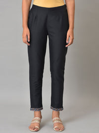 W Women Mid-Rise Regular Fit Trousers